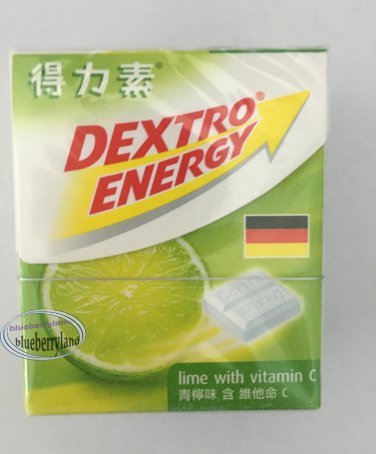 Dextro Energy Lime flavor Dextrose Candy with Vitamin C sweet candies