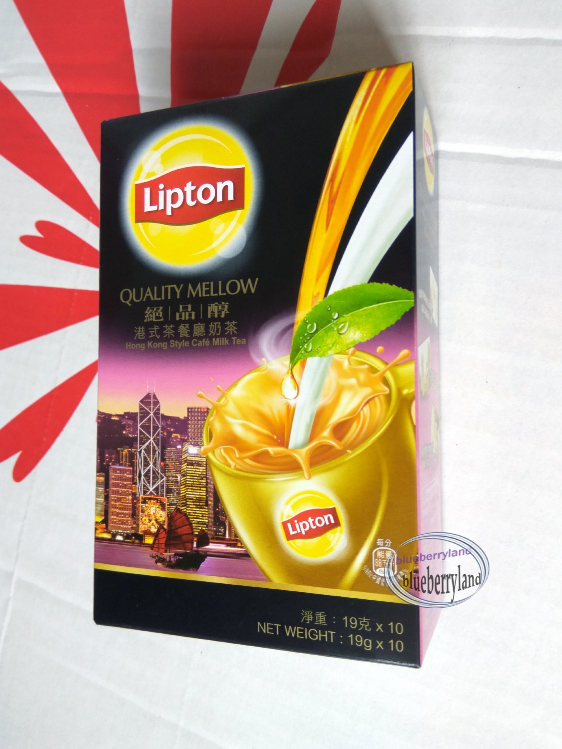 Lipton Quality Mellow Hong Kong Style 3 in 1 Milk Tea Drink mix