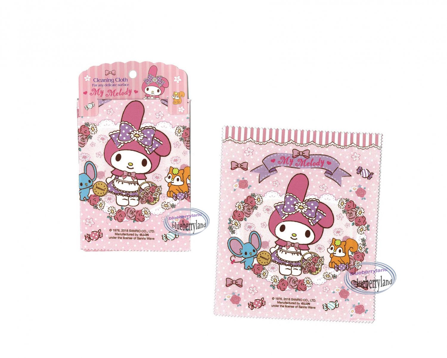 Sanrio My Melody Glasses Cleaning Cloth for delicate glasses screens ...