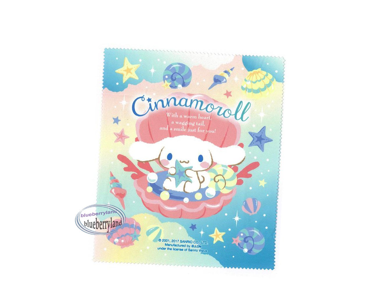 Sanrio Cinnamoroll Glasses Cleaning Cloth for delicate glasses screens