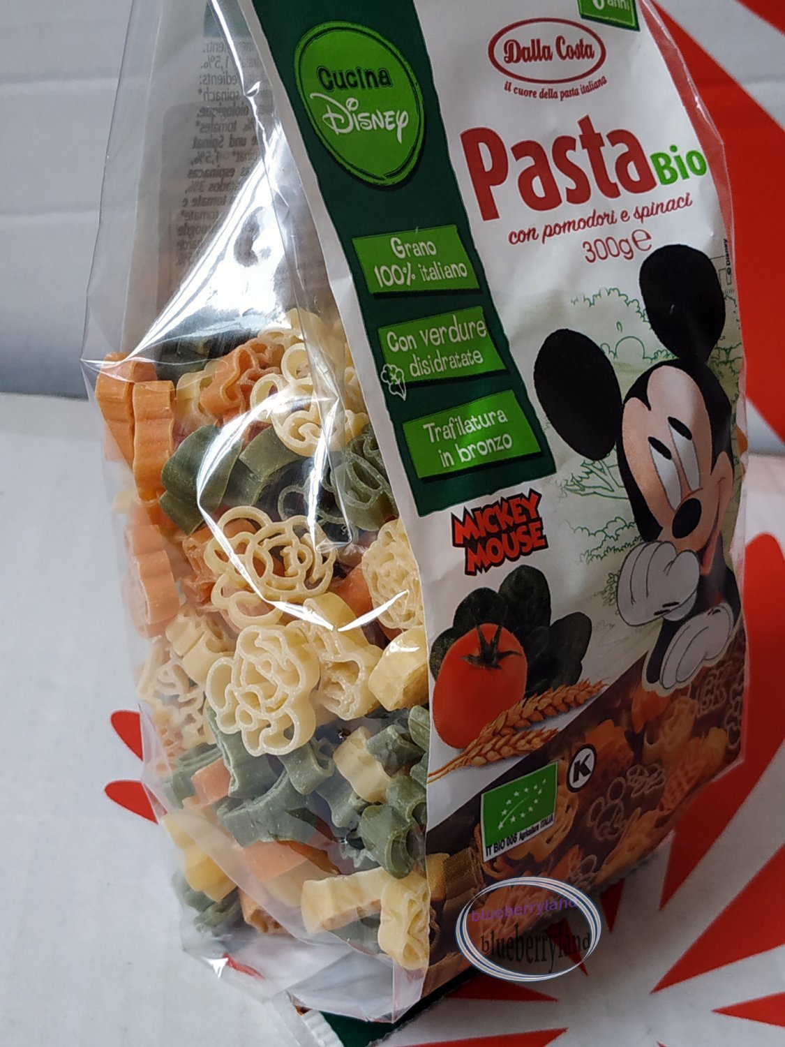 Disney MICKEY MOUSE shaped Pasta Macaroni 300g noodle food home kitchen B
