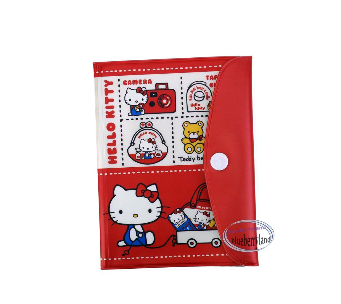 Sanrio Hello Kitty Passport & I D Holder cover travel accessories P19
