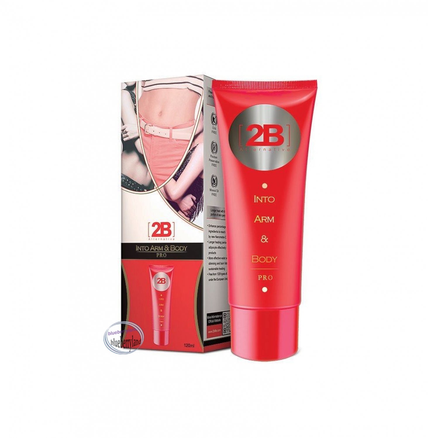 2B Into Arm & Body Slimming Gel 120ml women ladies girls
