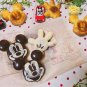 Disney MICKEY MOUSE SILICONE Mold Food Cake Mould pudding jello chocolate jelly ice cube kit Japan