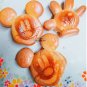 Disney MICKEY MOUSE SILICONE Mold Food Cake Mould pudding jello chocolate jelly ice cube kit Japan