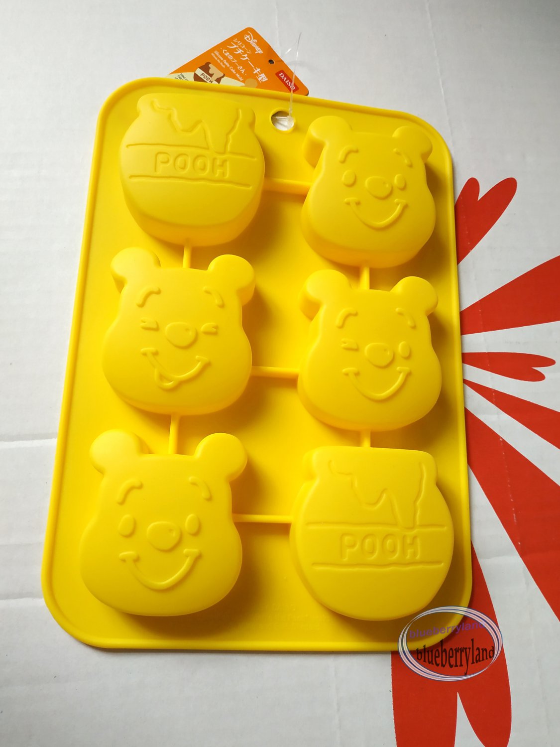 Winnie the Pooh Baking Silicone Mold Disney Character Chocolate