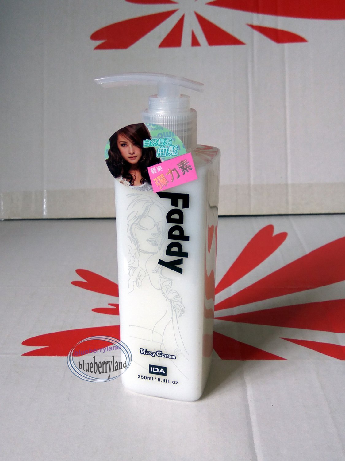 IDA Faddy Hair Waxy Cream 250ml Tousled Chunky Pierce Texture Shine