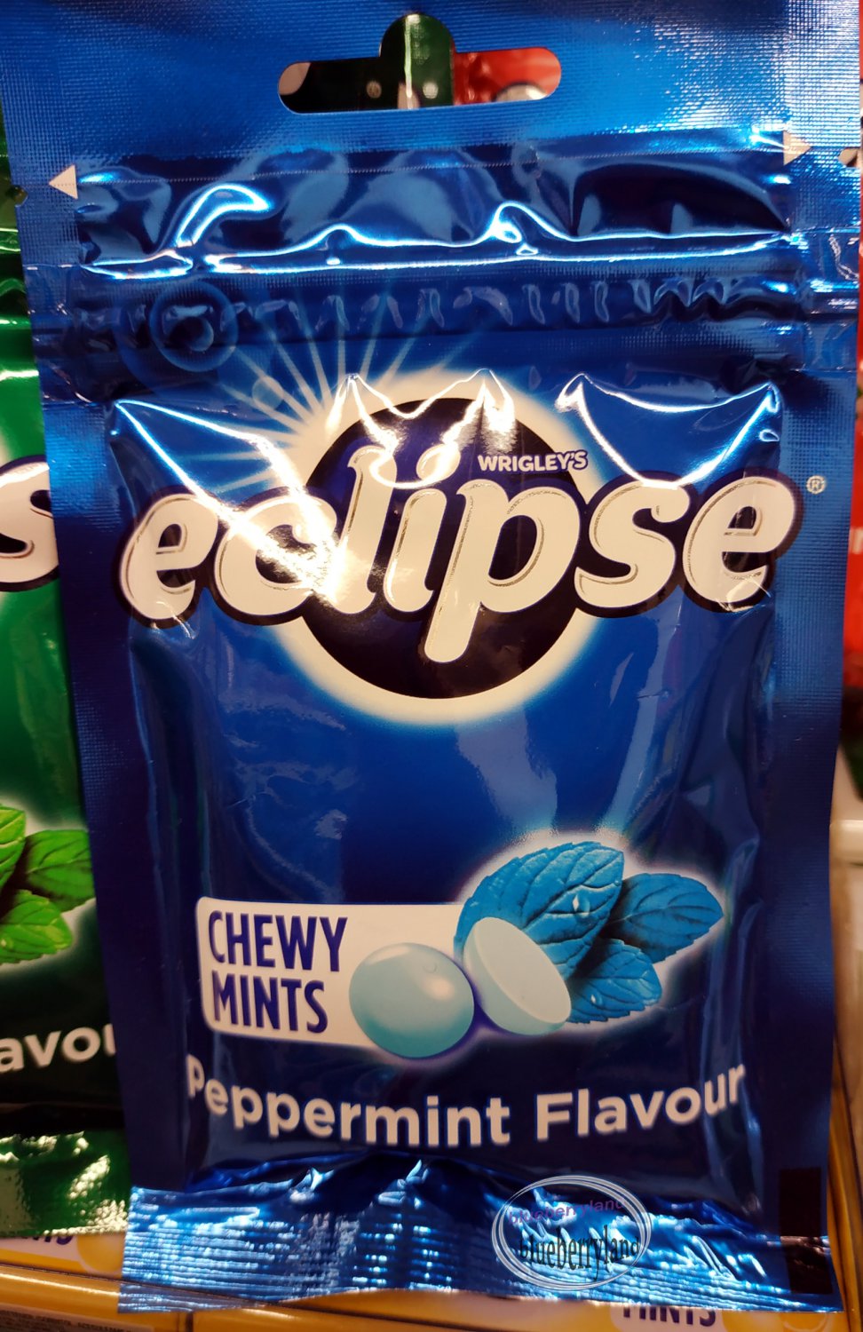 Wrigley's Eclipse Chewy Mints Peppermint Flavor Candy 45g x 2 Packets