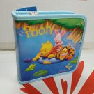 Disney Winnie The Pooh 40 CD DVD ORGANIZER STORAGE HOLDER CARRY CASE PB