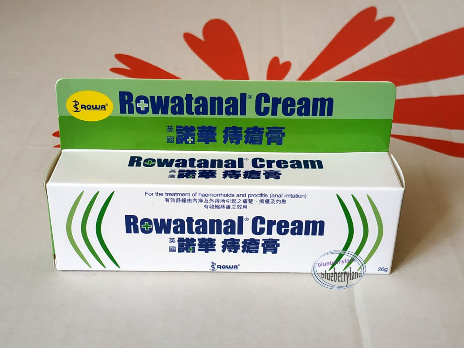 Rowatanal Cream 26g Health care items ladies men