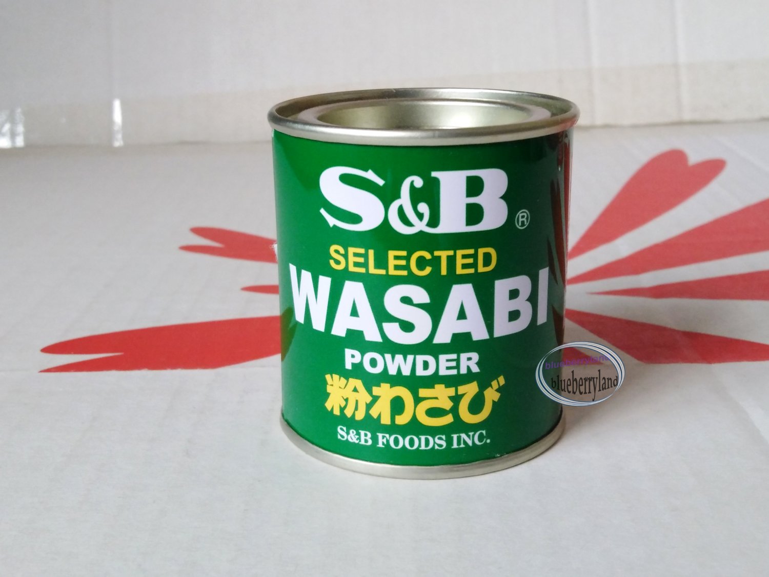 Japan S & B Selected Spice WASABI Powder Horseradish food sauce powder tin 30g
