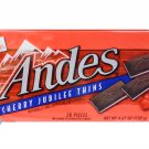 Andes Cherry Jubilee Thins 132g (28 Pcs) chocolate candy sweets snacks ladies
