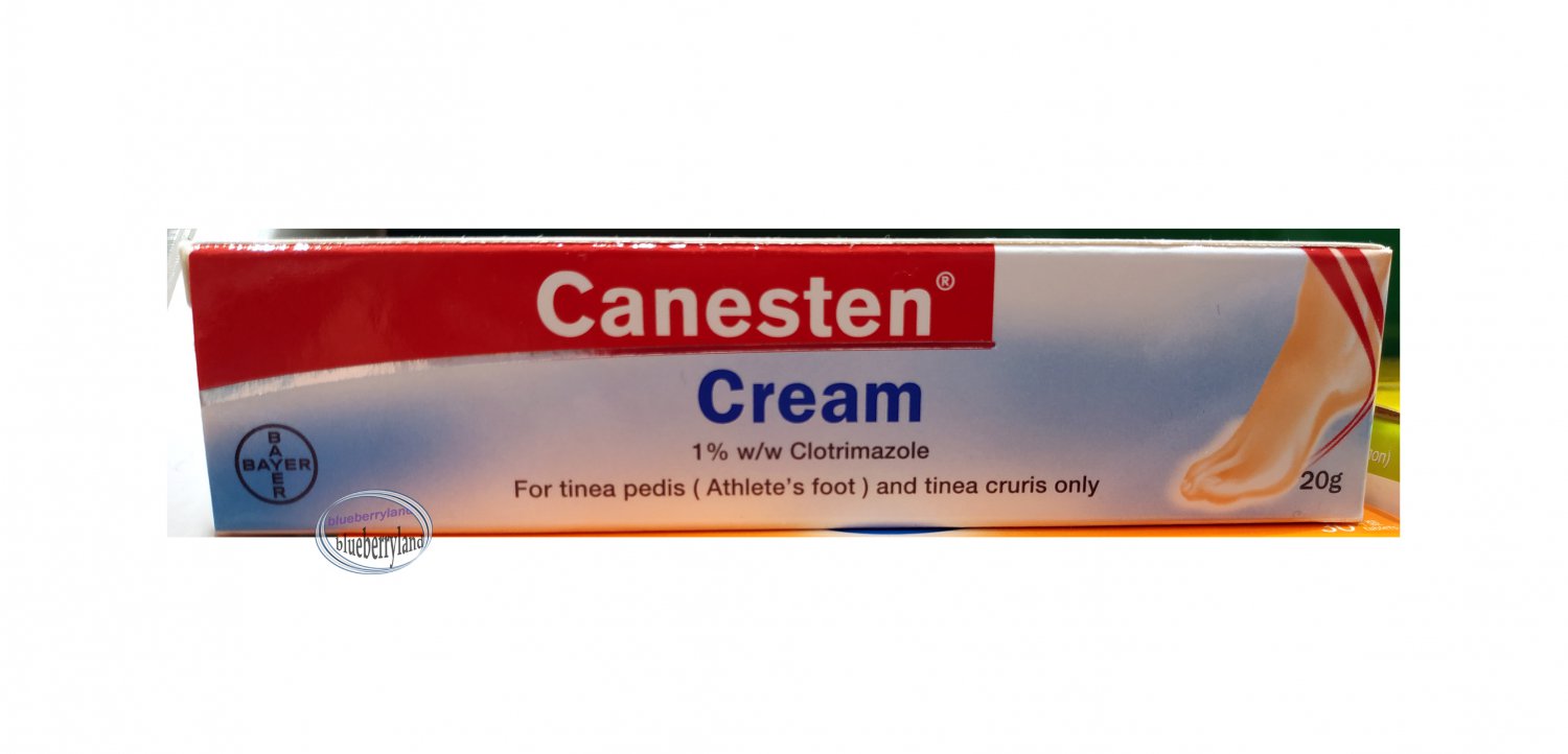 Canesten Cream 20g for Athlete’s foot 確膚寧