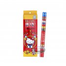 Sanrio HELLO KITTY 6 pieces HB pencils set with Hexagon shape Pencil gift box School