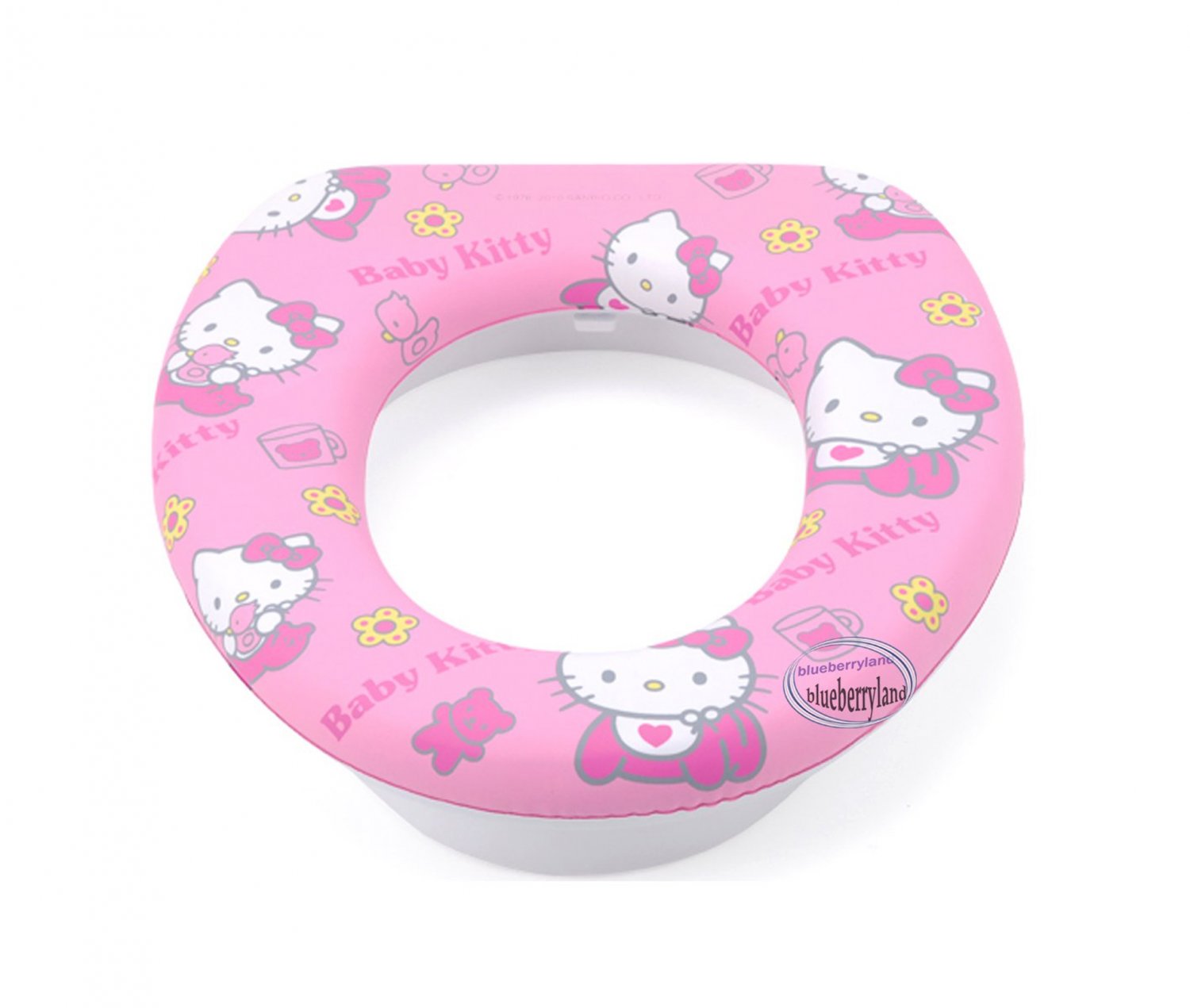 Sanrio Hello Kitty Baby Soft Padded Potty Toilet Training Seat