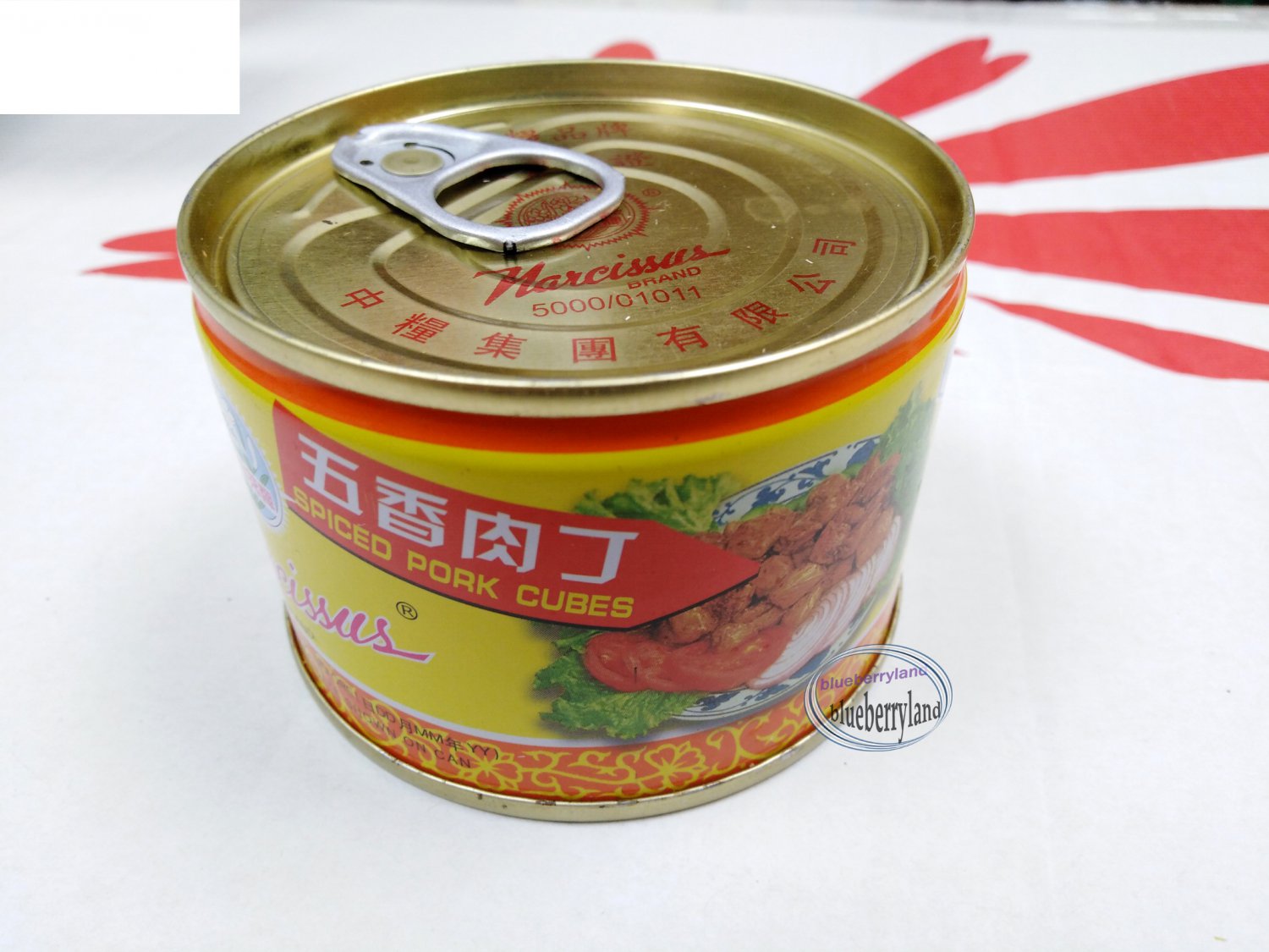 Canned Spiced Pork Cubes 142g Canned Pork Meat 五香肉丁