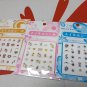 Japan Sanrio Hello Kitty Glitter Nail Art Sticker Decal girls x 3 Pcs Set B