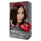 Revlon TOP SPEED Hair Color #54 Chestnut Brown covers grey hair in 5 mins women ladies girl