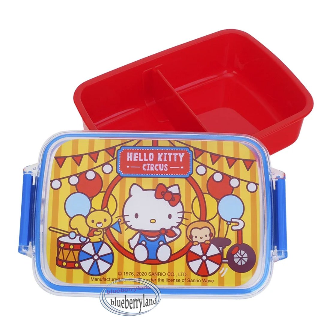 Sanrio Hello Kitty Bento LunchBox Red Lunch box Food Container kids