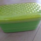 Japan Bento Lunchbox 5p Set Chopstick Belt Food Container Green Lunch box Ladies