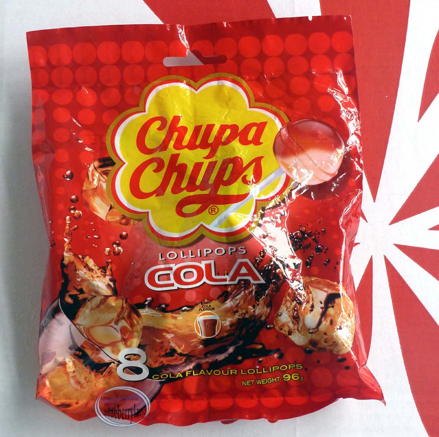 Chupa Chups Fresh Cola flavor Lollipops sweet candies kids hard candy
