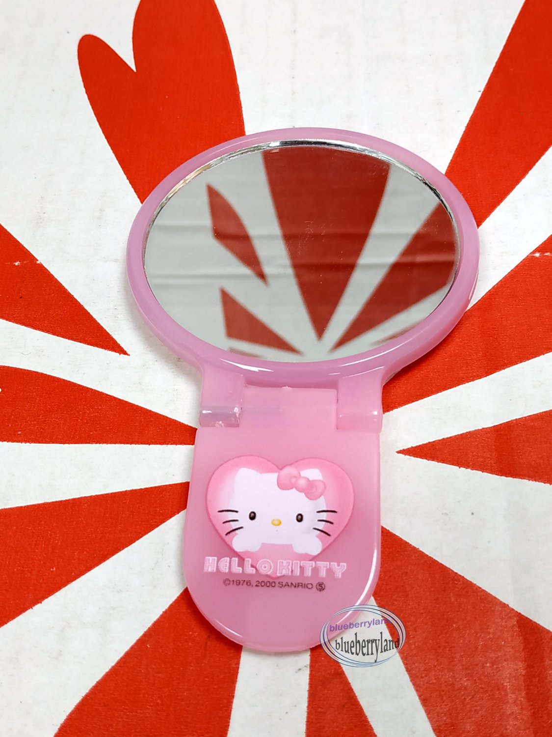 Sanrio HELLO KITTY Handheld Pocket Compact Make Up Mirror