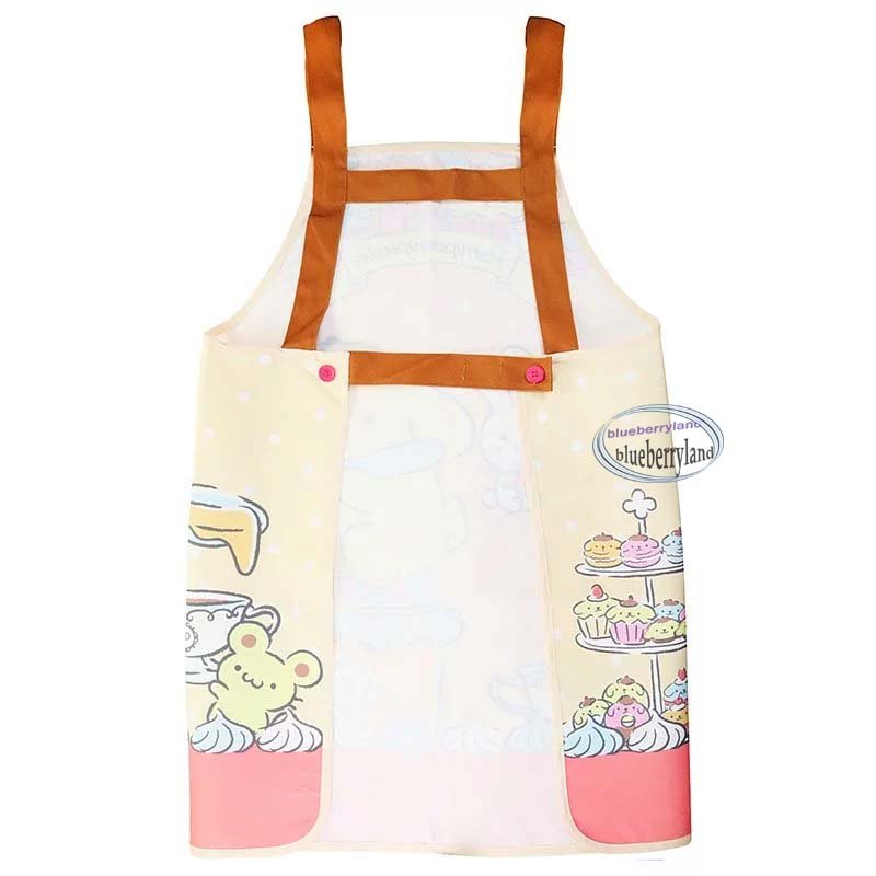 Sanrio Pompompurin Kitchen Apron 91 X 83.5cm Kitchen Ladies Adult Girls 