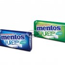 Mentos Sugarfree Mints 1 pack each of Peppermint and Spearmint Flavor
