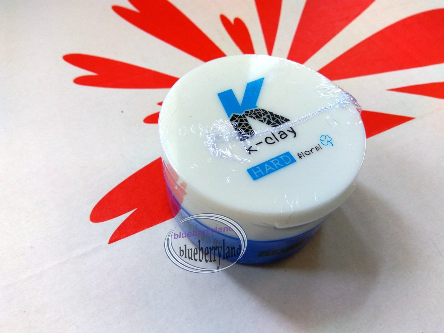 Japan K-Clay Hard Floral Strong Hold Hair Clay 85g Hair care Strong Hold styling man men ladies