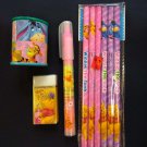 Disney Winnie the Pooh Stationery Set pencils eraser sharpener back to school kids child