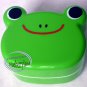 Japan Bento LUNCH BOX FROG Food Container cutlery & lunchbox Bag set back to school lunchbox