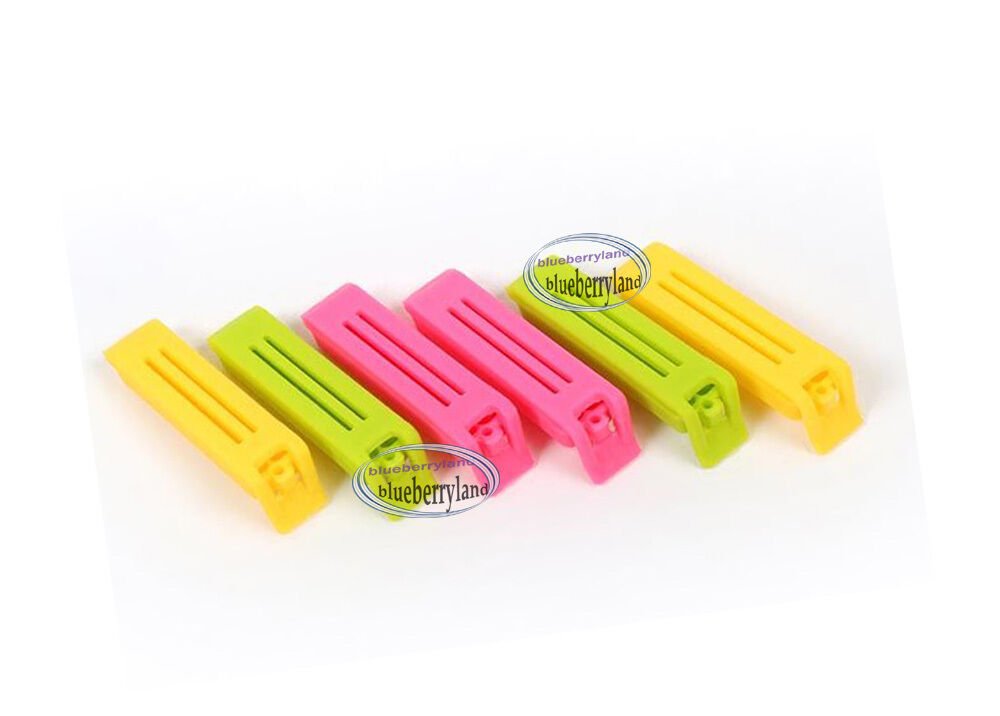 Set of 12 Food Bags Sealing Clips Kitchen Storage Bag Sealing Clip ...