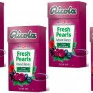Lots of 4 packs of Ricola Swiss Herbal Sugar-free Mint Mixed Berry Pearls Candy Candies snack sweet