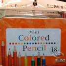 Japan import 18 pcs Colored Pencils Set Back to school Drawing Painting Art sketch Stationery Kit