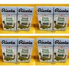 Lots of 8 Ricola Swiss Herbal Sugar-free Glacier Mint Fresh Pearls Candy Candies snack sweet