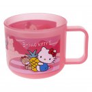 Sanrio Hello Kitty BPA free Plastic Cup with Handle & Lid kids child Mug P22