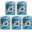 5 pcs of 3M Nexcare Micropore Paper Surgical Tape (1/2 inches x 10 yds) beauty health care