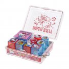 Sanrio HELLO KITTY 8 pieces EVA Stamps with ink pads Mini Stamp sets girls 迷你印章套裝