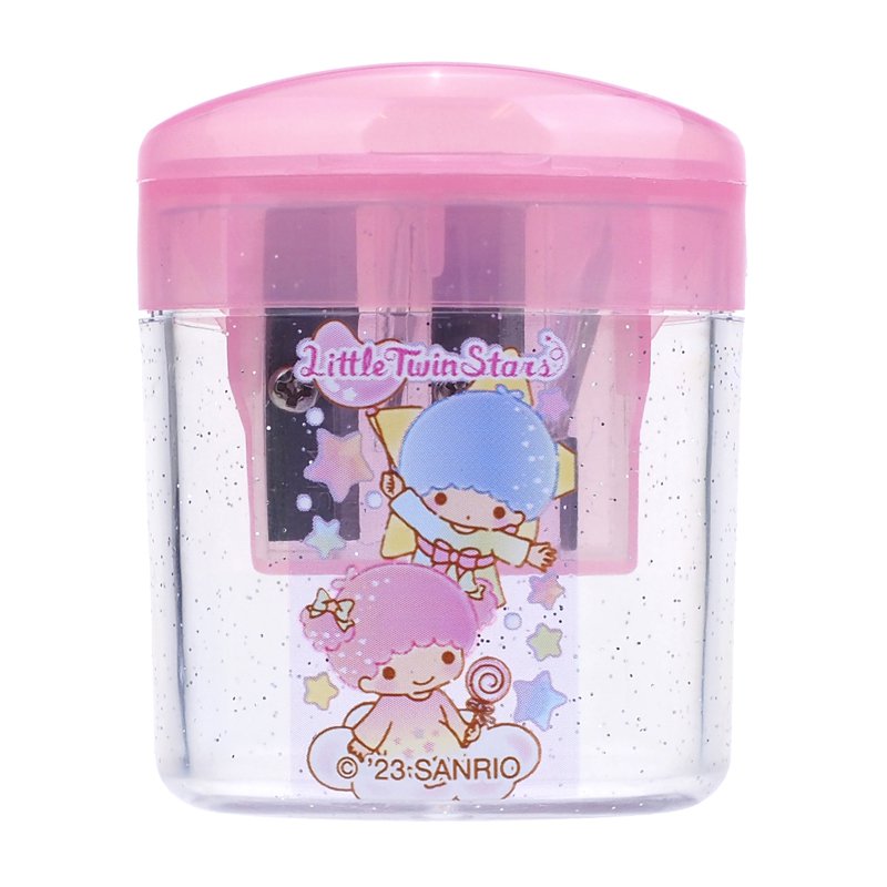 Sanrio Little Twin Stars Double Hold Pencil Sharpener Manual girls School stationery Twin Holds M23