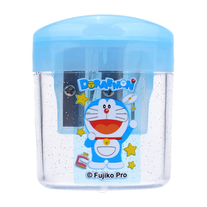 Doraemon Double Hold Pencil Sharpener Manual boys girls School stationery Twin Holds M23