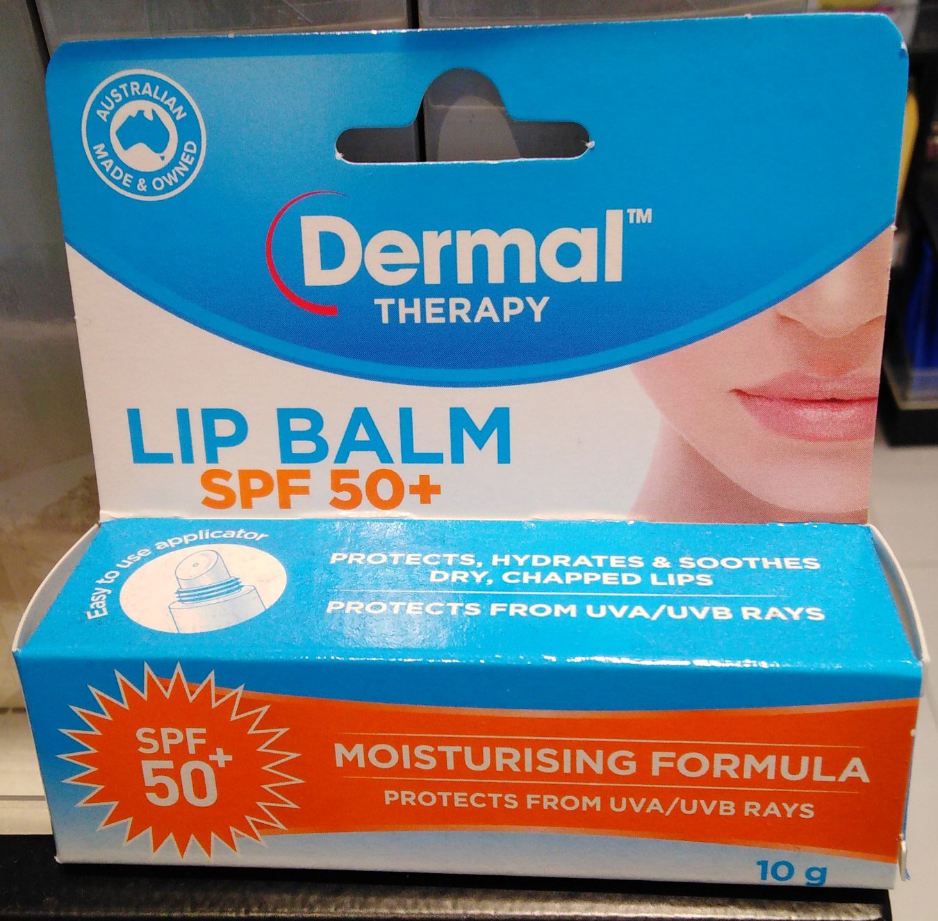 Dermal Therapy Lip Balm SPF 50+ Ultra Protection 10g Beauty care