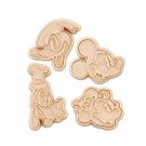 Disney Mickey Minnie Mouse & Friends Cookie cutter Stamp mold mould set  SK23