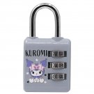 Sanrio Kuromi 3 Digit Combination Padlock Pad Lock S23
