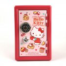 Sanrio Hello Kitty Metal Safe Bank with Dial Lock & Key X'mas gift girls ladies M22