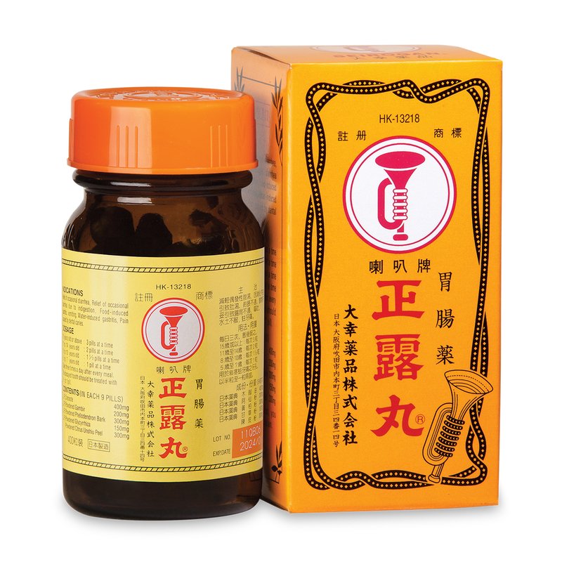 Japan Trumpet Brand SEIROGAN Gastrointenstinal Pills 100 Tablets &aring;��&aring;�&shy;&ccedil;��&aelig;&shy;&pound;&eacute;�&sup2;&auml;&cedil;&cedil;100&ccedil;&sup2;� diarrhea