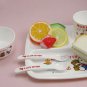 Sanrio HELLO KITTY Baby Feeding Gift Set Cup Plate Fork Spoon utensils child kids girl ladies