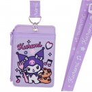 Sanrio Kuromi Lanyard Tag School Work Pass ID tags Holder Girls Ladies Melody M5