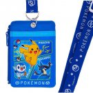 Pokemon Lanyard Name Tag Card Holder with Neck Strap school work bus pass ID tags M5 Boys