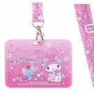 Sanrio My Melody Card Holder ID Tag Lanyard School Work Pass ID tag girls boys kids ladies M25