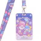 Sanrio Little Twin Stars Card Holder ID Tag Lanyard School Work Pass ID tag girls kid M25